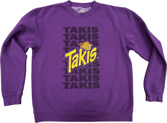 Takis branded crewneck sweatshirt