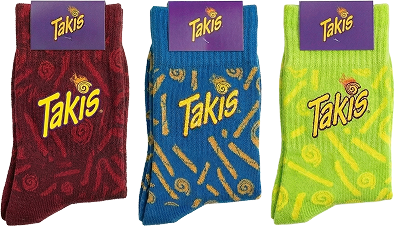 Takis branded socks
